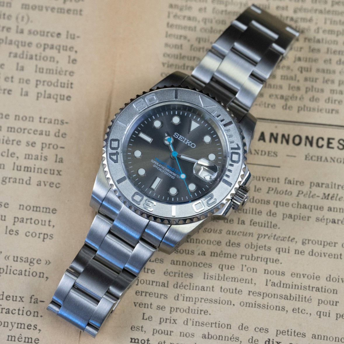 Seikomariner Silver Rhodium