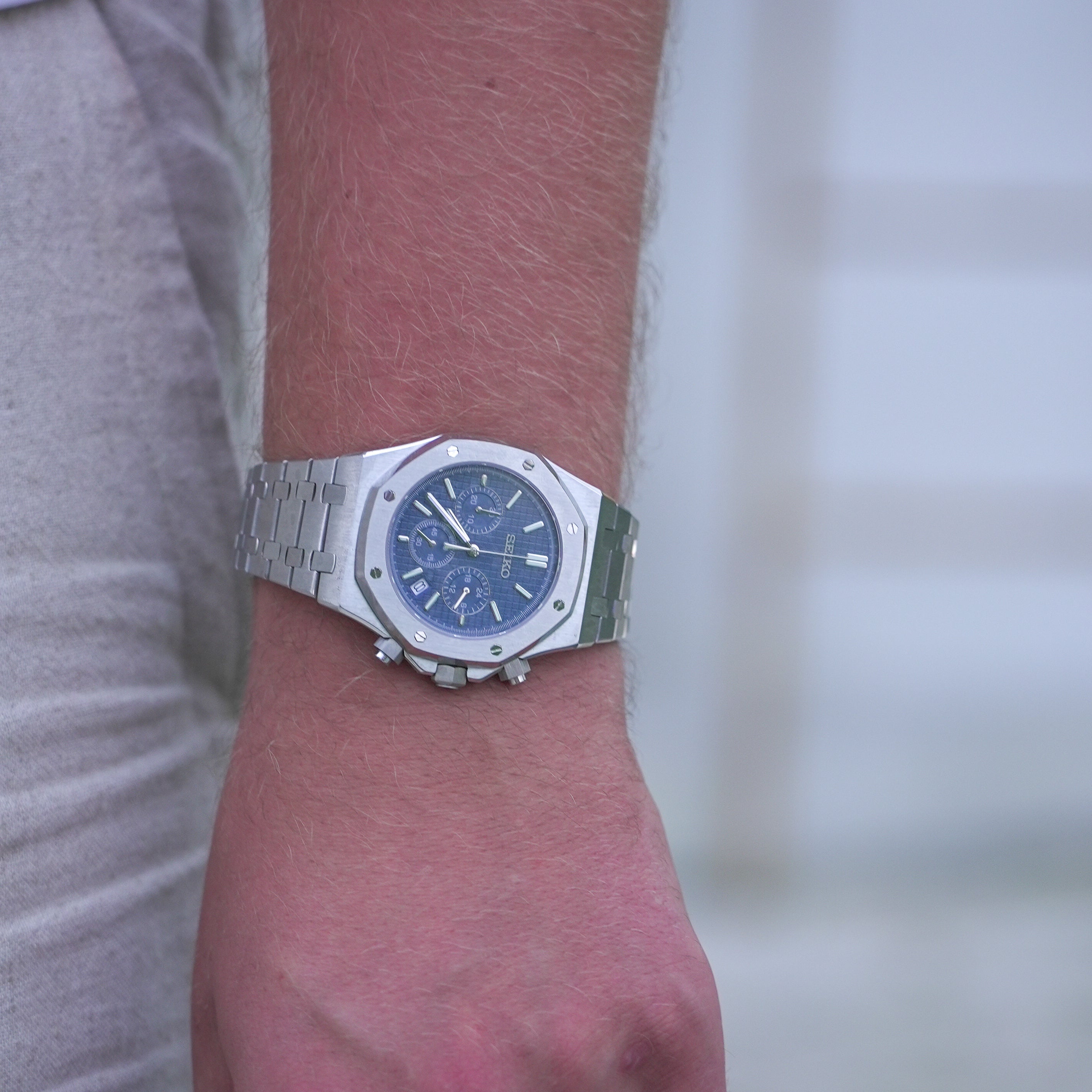 Royal Seikoak Blue Chrono