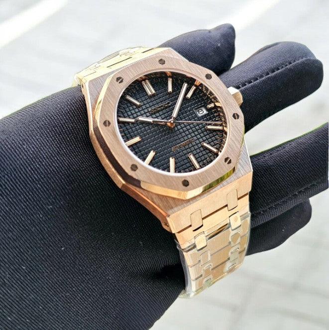 Royal Seikoak Rosegold Black