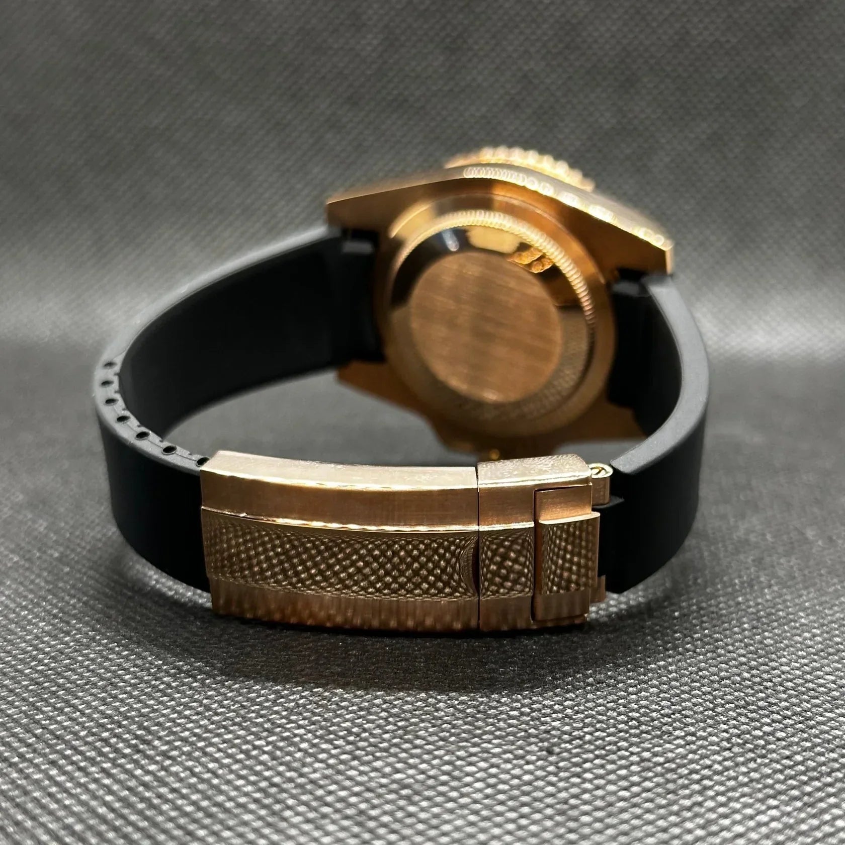 Seikomariner Rosegold Rubber